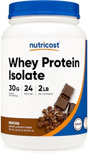 Nutricost Whey Protein Isolate (Mocha) 2LBS