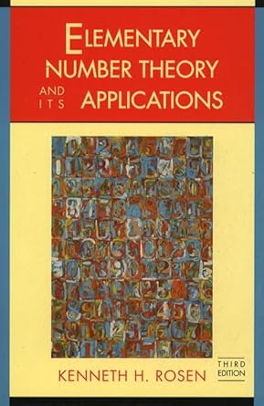 Elementary Number Theory and Its Applications