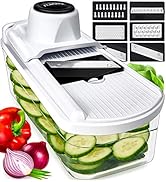 Fullstar Mandoline Slicer for Kitchen, Potato Slicer, Vegetable Slicer, Mandoline Food Slicer, On...