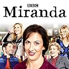 Tom Ellis, Sarah Hadland, Patricia Hodge, Sally Phillips, and Miranda Hart in Miranda (2009)