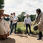 Armando Iannucci, Tilda Swinton, and Dev Patel in The Personal History of David Copperfield (2019)