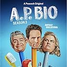 Patton Oswalt and Glenn Howerton in A.P. Bio (2018)