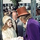 Gene Wilder, Julie Dawn Cole, Roy Kinnear, and Veruca Salt in Willy Wonka & the Chocolate Factory (1971)