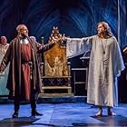 Nigel Lindsay as Bolingbroke and David Tennant as Richard in the Royal Shakespeare Company's Richard II