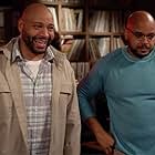 Colton Dunn and Justin Cunningham in Grand Crew (2021)