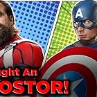 Chris Evans and David Harbour in Red Guardian Fought A FAKE Captain America! (Black Widow) (2021)