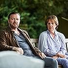 Ricky Gervais and Penelope Wilton in After Life (2019)