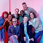 Wilson Cruz, Doug Jones, Alex Kurtzman, Michelle Paradise, Blu del Barrio, Sonequa Martin-Green, David Ajala, and Mary Wiseman at an event for Star Trek: Discovery (2017)