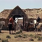 Audrey Hepburn, Sean Connery, and Robert Shaw in Robin and Marian (1976)