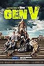 Asa Germann, Derek Luh, Patrick Schwarzenegger, Jaz Sinclair, Lizze Broadway, London Thor, Maddie Phillips, and Chance Perdomo in Gen V (2023)