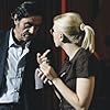 Scarlett Johansson and Ian McShane in Scoop (2006)