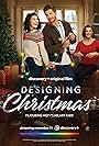 Hilary Farr, Jessica Szohr, and Marco Grazzini in Designing Christmas (2022)