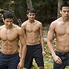 Chaske Spencer, Alex Meraz, and Kiowa Gordon in The Twilight Saga: New Moon (2009)