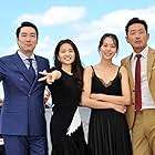 Kim Min-hee, Ha Jung-woo, Cho Jin-woong, and Kim Tae-ri at an event for The Handmaiden (2016)