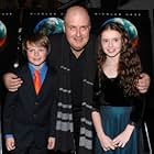 Alex Proyas, Chandler Canterbury, and Lara Robinson at an event for Knowing (2009)