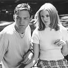 Matthew Lillard and Rose McGowan in Scream (1996)