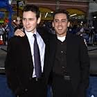 Dan Harris and Michael Dougherty at an event for X2: X-Men United (2003)