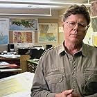 Hurricane expert Dr. Ivor Van Heerden in his LSU office, before being fired following his pronouncements concerning the failure of the Federal levee system in New Orleans during the Katrina storm.