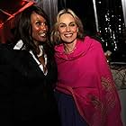 Sharon Stone and Beverly Johnson