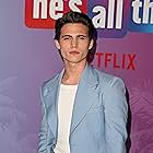 Tanner Buchanan at an event for He's All That (2021)