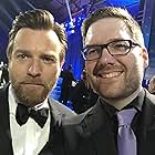 with Ewan McGregor at the 2018 Critics' Choice Awards