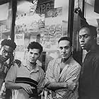 John Leguizamo, Doug E. Doug, Mario Joyner, and Nestor Serrano in Hangin' with the Homeboys (1991)