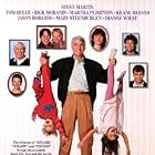 Steve Martin, Keanu Reeves, Martha Plimpton, Tom Hulce, Rick Moranis, Jason Robards, Dianne Wiest, Mary Steenburgen, Zachary La Voy, and Alisan Porter in Parenthood (1989)