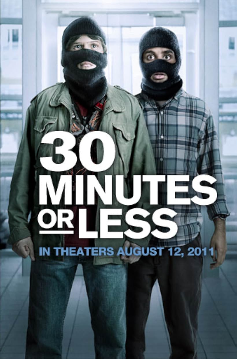 Jesse Eisenberg and Aziz Ansari in 30 Minutes or Less (2011)