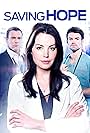 Daniel Gillies, Michael Shanks, and Erica Durance in Saving Hope (2012)