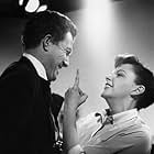 Photographer Bob Willoughby and Judy Garland during the making of "A Star Is Born"