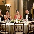 Julia Ormond, Ronald Guttman, Jon Hamm, Jessica Paré, and Kiernan Shipka in Mad Men (2007)