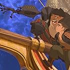 Joseph Gordon-Levitt and Brian Murray in Treasure Planet (2002)