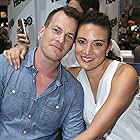 Jonathan Nolan and Lisa Joy at an event for Westworld (2016)