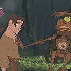 Martin Short, Dane A. Davis, and Joseph Gordon-Levitt in Treasure Planet (2002)