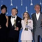 Jodie Foster, Anthony Hopkins, Jack Palance, and Mercedes Ruehl at an event for City Slickers (1991)