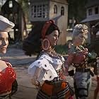 Leslie Mann, Merritt Wever, Eiza González, and Gwendoline Christie in Welcome to Marwen (2018)