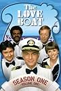 Fred Grandy, Bernie Kopell, Ted Lange, Gavin MacLeod, and Lauren Tewes in The Love Boat (1977)