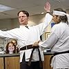 Michael Imperioli, Rainn Wilson, and Ellie Kemper in The Office (2005)