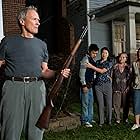 Clint Eastwood, Bee Vang, Ahney Her, Brooke Chia Thao, and Chee Thao in Gran Torino (2008)