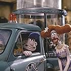 Helena Bonham Carter and Peter Sallis in Wallace & Gromit: The Curse of the Were-Rabbit (2005)