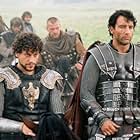 Hugh Dancy, Ioan Gruffudd, Mads Mikkelsen, Clive Owen, Ray Stevenson, and Ray Winstone in King Arthur (2004)