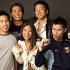 Karin Anna Cheung, Roger Fan, Sung Kang, Parry Shen, and Jason Tobin at an event for Better Luck Tomorrow (2002)