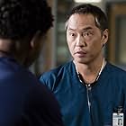 Robert Bailey Jr. and Ken Leung in The Night Shift (2014)