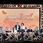 Treat Williams, Tom Amandes, John Beasley, Greg Berlanti, Debra Mooney, Stephanie Niznik, Gregory Smith, Emily VanCamp, Vivien Cardone, Rina Mimoun, and Justin Baldoni at an event for Everwood (2002)