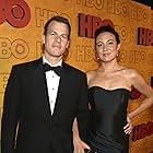 Jonathan Nolan and Lisa Joy at an event for The 69th Primetime Emmy Awards (2017)