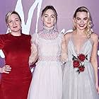 Saoirse Ronan, Margot Robbie, and Josie Rourke at an event for Mary Queen of Scots (2018)