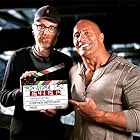 Dwayne Johnson and Stephen Merchant in Fighting with My Family (2019)