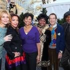 Alison Bartlett, Desiree Casado, Loretta Long, Sonia Manzano, Bob McGrath, and Roscoe Orman at an event for Sesame Street (1969)