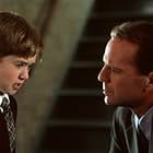 Bruce Willis and Haley Joel Osment in The Sixth Sense (1999)