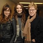 Robert Redford, Saffron Burrows, and Paz de la Huerta at an event for The Guitar (2008)